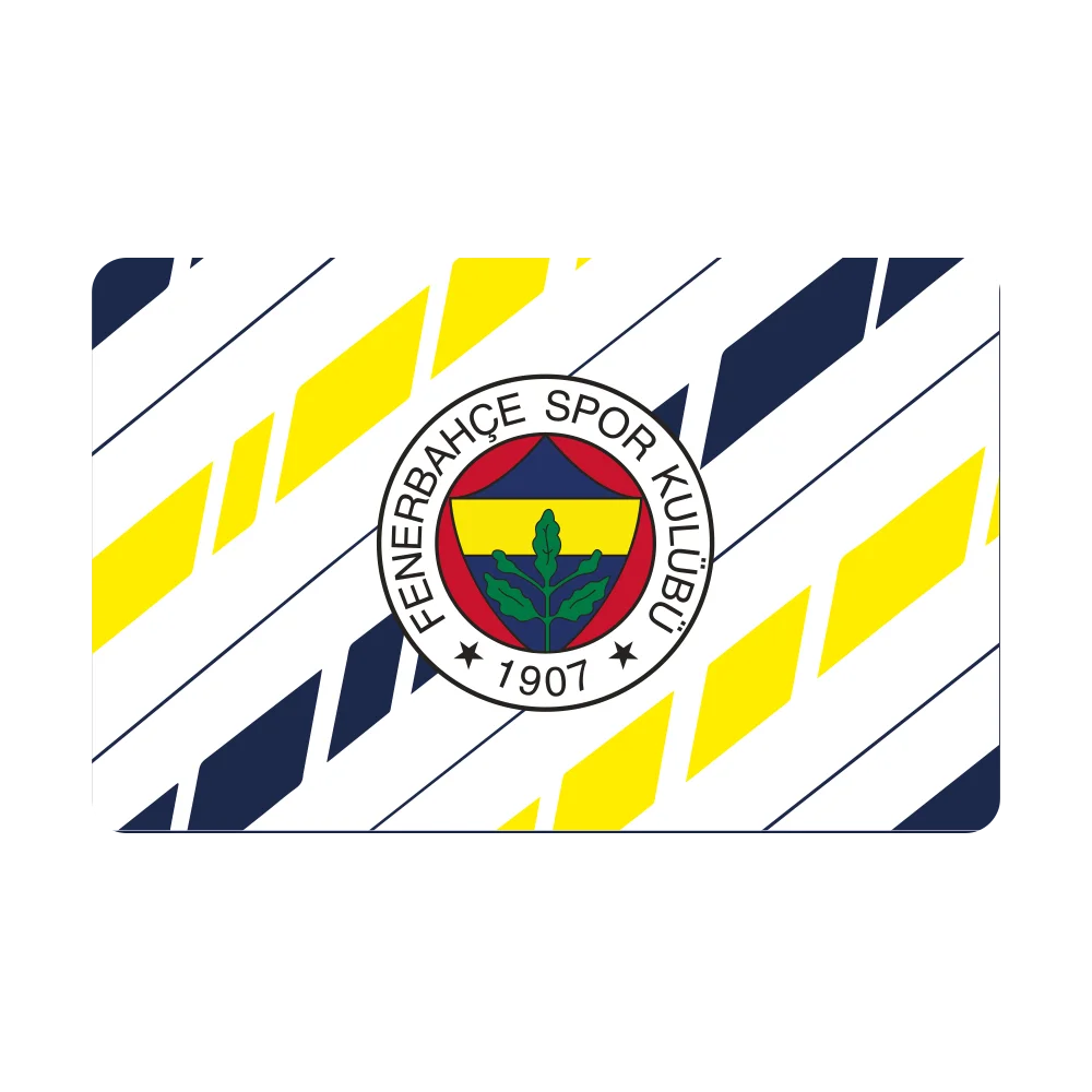 Fenerbahçe Lisanslı Ürün Dijital Kartvizit + Tag Sticker + Anahtarlık